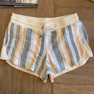 Athleta linen shorts